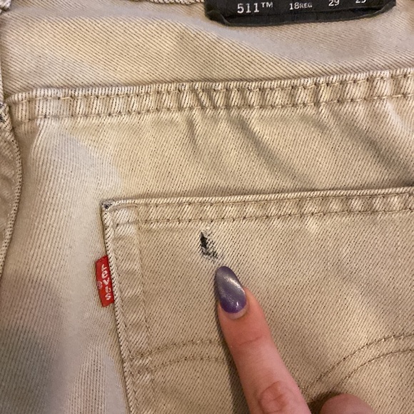 Levi 511 slim khaki jeans - Picture 5 of 5